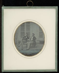(Portret van Jean-Gabriel Eynard en een onbekende man)
